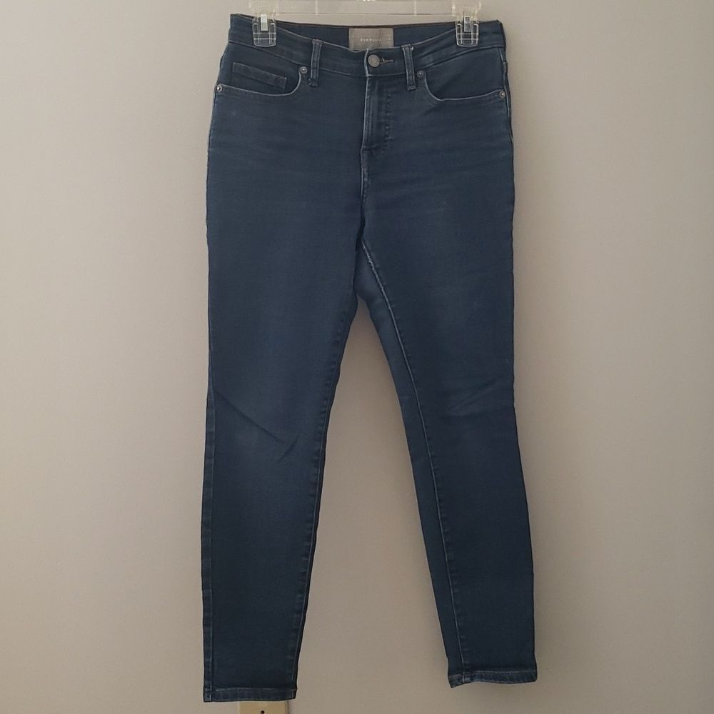 Everlane Jeans Women's Size 27 High Waist Mom Denim Medium Wash